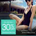 En Zingara 30% de descuento en toda la tienda online zingarastore.com