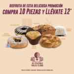 En pastelerías El Globo 12x10 en pan dulce