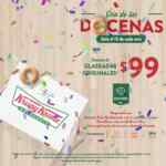 Promoción Krispy Kreme Día de las Docenas: docena de donas glaseadas por $99