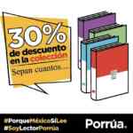 Promoción Editorial Porrúa de 30% de descuento en clásicos Sepan Cuantos