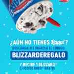 Cupón Rappi Dairy Queen de blizzard chico gratis en tu primera compra