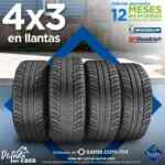 Promoción Sams Club 4x3 en llantas