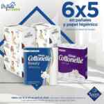 Promoción Sams Club de 6x5 en papel de baño y pañales