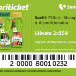 Cupón Soriana Soriticket en papel higiénico, jabón y shampoo del 8 al 10 de mayo 2020