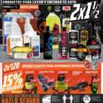 Folleto de ofertas AutoZone con 3x2, 2x1 y medio y más del 17 de mayo al 20 de junio