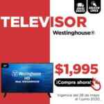 Ofertas Chedraui Hot Sale 2020: pantalla LED Westinghouse de 32'' a $1,995