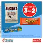 En Circle K 3x2 en chocolates y jugos seleccionados