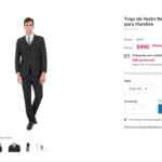 Ofertas Coppel Hot Sale 2020: Traje para hombre de 3 piezas a $490