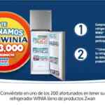 Promoción Daewoo y Zwan: Compra un refrigerador Winia y llévate de regalo más de $3,000 en productos Zwan