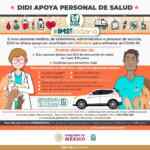 Promoción DiDi Hero: 50% de descuento en 2 viajes para profesionales de la salud