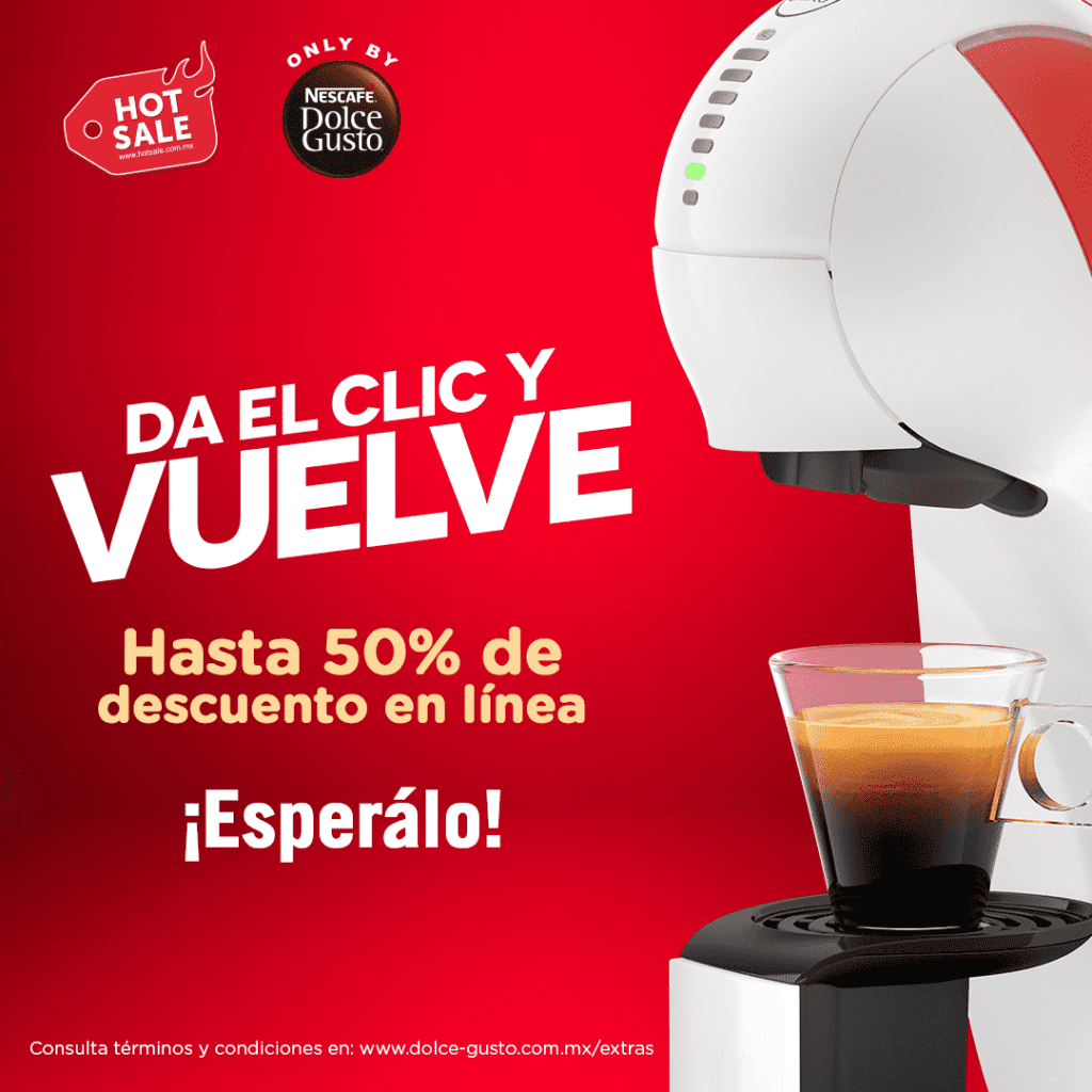 Dolce Gusto Hot Sale 2020: Hasta 50% de descuento
