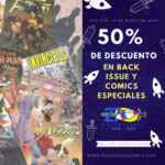 Promoción Fantástico: Back Issue y Cómics Especiales a mitad de precio en la tienda en línea