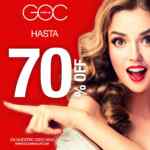 Promoción Goc Make Up: Hasta 70% de descuento en la tienda en línea