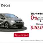 Promociones Honda Deals mayo 2020: 0% comisión por apertura y bonos de hasta $80,000