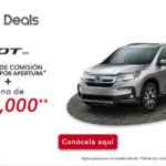 Promociones Honda Deals mayo 2020: 0% comisión por apertura y bonos de hasta $80,000