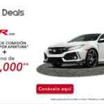 Promociones Honda Deals mayo 2020: 0% comisión por apertura y bonos de hasta $80,000