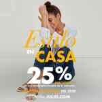 Promoción Julio Estilo en Casa: 25% de descuento en prendas seleccionadas