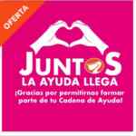 Despensa Cadena de Ayuda La Comer a $149.90 (productos al costo)