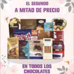 Promoción La Comer Día de las Madres: segundo a mitad de precio en todos los chocolates