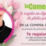 Promoción Día de las Madres La Comer: dije de plata Gratis en la compra de $1,000 en perfumería y cosméticos