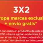 Promoción Linio Hot Sale 2020: 3x2 en ropa seleccionada