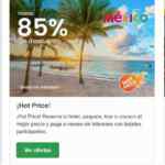 PriceTravel Hot Sale 2020: Hasta 85% de descuento