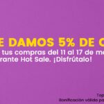 Promoción Privalia Hot Sale 2020: 5% de bonificación del 11 al 17 de mayo