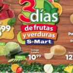 Ofertas S-Mart 3 Días de frutas y verduras del 5 al 7 de mayo