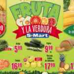 Ofertas S-Mart 3 Días de frutas y verduras del 12 al 14 de mayo