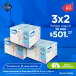 Ofertas Sams Club Hot Sale Horas Extraordinarias 28 de mayo: 3x2 en pañales Huggies y más