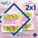 Promoción Sams Club Día de las Madres: 2x1 en uvas Cotton Candy
