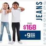Jeansmanía Suburbia 2020: 30% de descuento en jeans para toda la familia (jeans desde $168)