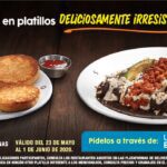 Promoción Toks Hot Sale 2020: 2x1 en platillos seleccionados en pedidos a domicilio