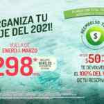 Promoción Viva Aerobus de vuelos para 2021 desde $298 + $50 seguro de reembolso