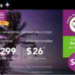 Promo Volaris de vuelos nacionales desde $299 e internacionales desde $26 dólares