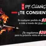 Cupón PF Changs de $200 de descuento en pedidos de $200 o más