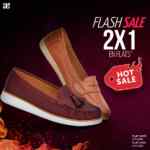 Flash Sale Andrea Hot Sale 2020: 2x1 en zapatos flats para mujeres, hombres y niños