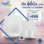 Ofertas Sams Club Día de las Madres: Vajilla porcelana 24 pzs a $699, paquete electrodomésticos con $1,000 de descuento y más