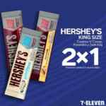 2x1 en chocolates Hersheys, Snickers y más en 7-Eleven por el Día del Padre