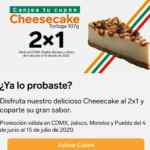Cupón 7-Eleven 2x1 en Cheesecake Tortuga