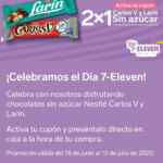 Cupón 2x1 en chocolates Nestlé por el Día 7-Eleven 2020