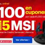 En Best Buy $100 en cupones por cada $1,000 de compra con Banorte y Santander