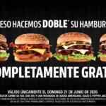 Promoción Carls Jr Día del Padre 2020: Hamburguesas dobles a precio de sencillas el domingo 21 de junio