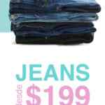 En Coppel jeans para toda la familia a $249 pesos o menos