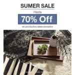 Summer Sale Crate and Barrel: Hasta 70% de descuento