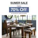 Summer Sale Crate and Barrel: Hasta 70% de descuento