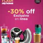 Flash Sale Nescafé Dolce Gusto: 30% de descuento en toda la tienda