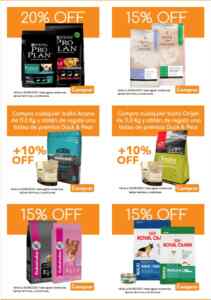 En Doggie Door del 15% al 20% de descuento en todo el alimento para perro