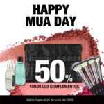 Promoción GOC Make Up Día del Maquillador: 50% de descuento en todos los complementos hoy 24 de junio