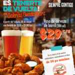 Promoción Hooters Reapertura: cerveza de barril a $29